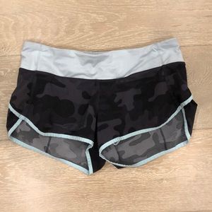 Camo and blue Lululemon Shorts!